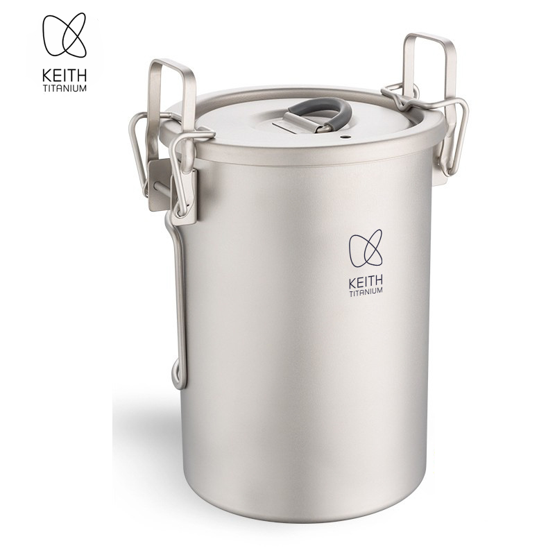 Camping Hiking Cooking - KEITH 순티타늄 밥짓기 냄비 900ml 초경량