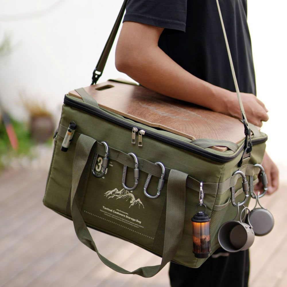 Camping Cooking Organizer - 36L 전술 피크닉 가방 방수 여행