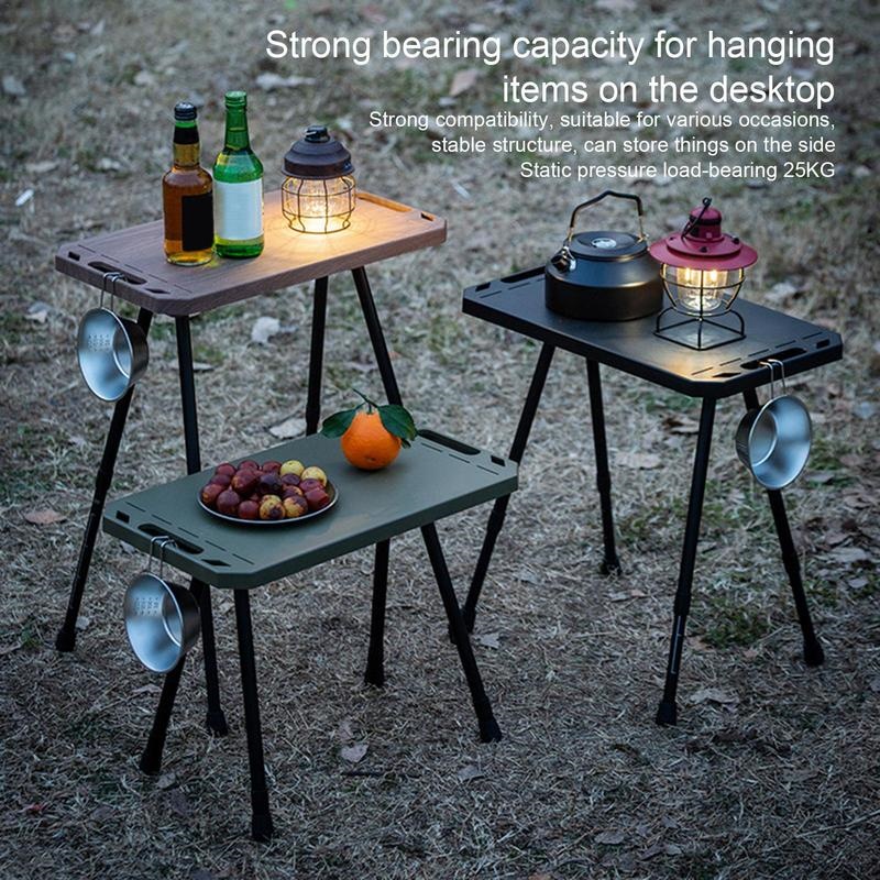 Camping Cooking Table - 96H 휴대용 알루미늄 합금 접이식 캠핑