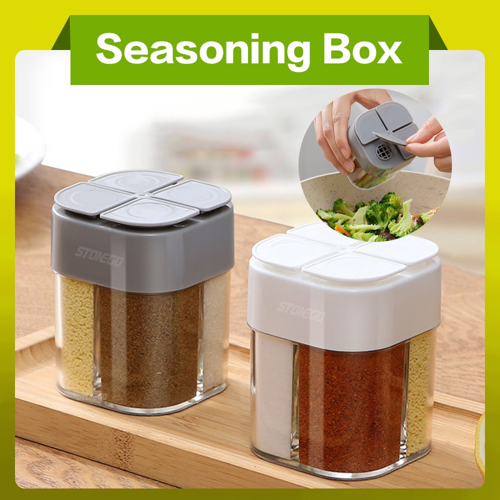 Camping Cooking Container - 4 in 1 플라스틱 디스펜서 캠핑용