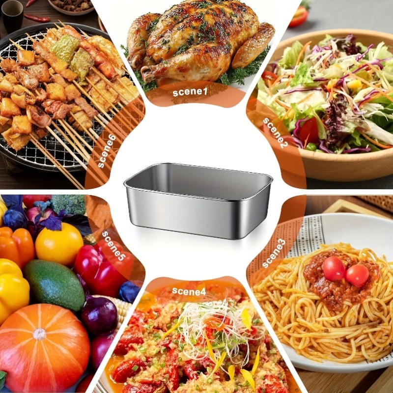 5개 스테인리스 스틸 도시락 세트, 누수 방지, 쌓아  - Camping Cooking Organizer 리뷰 및 가격