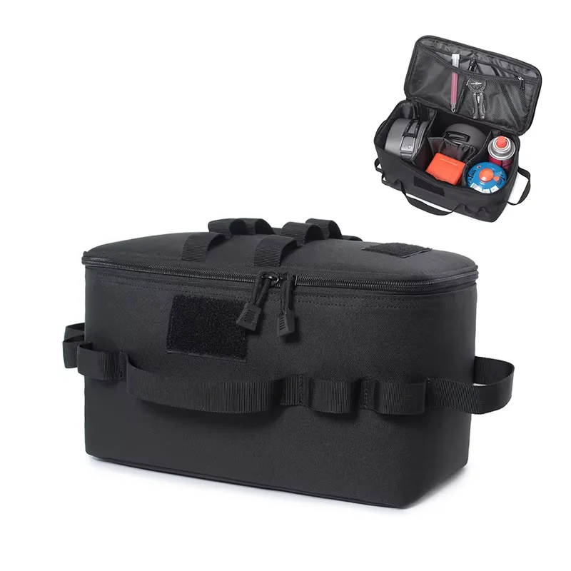 야외 캠핑용 가스통 보관 가방, 대용량, 지면 고정용  - Camping Cooking Organizer 리뷰 및 가격