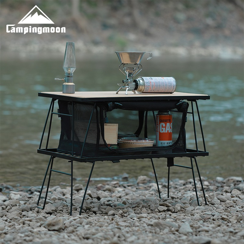 캠핑문 T230 다용도 철제 수납 선반, 캠핑 테이블, - Camping Cooking Table 리뷰 및 가격