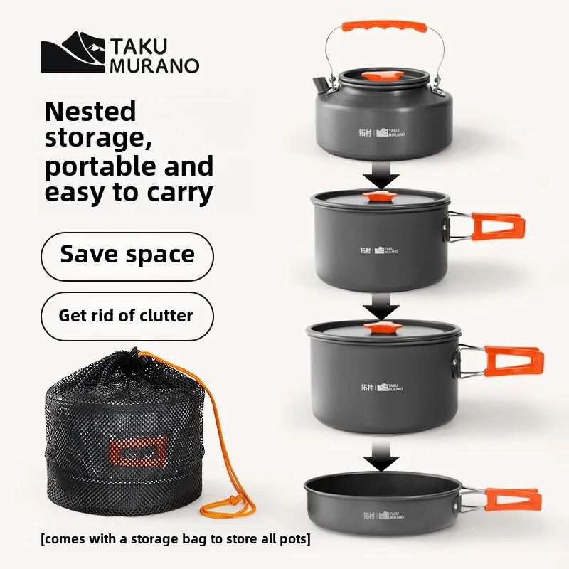 하이 퀄리티 야외 식기 세트, 캠핑 요리 세트, 캠핑  - Quality Camping Cooking Set 리뷰 및 가격