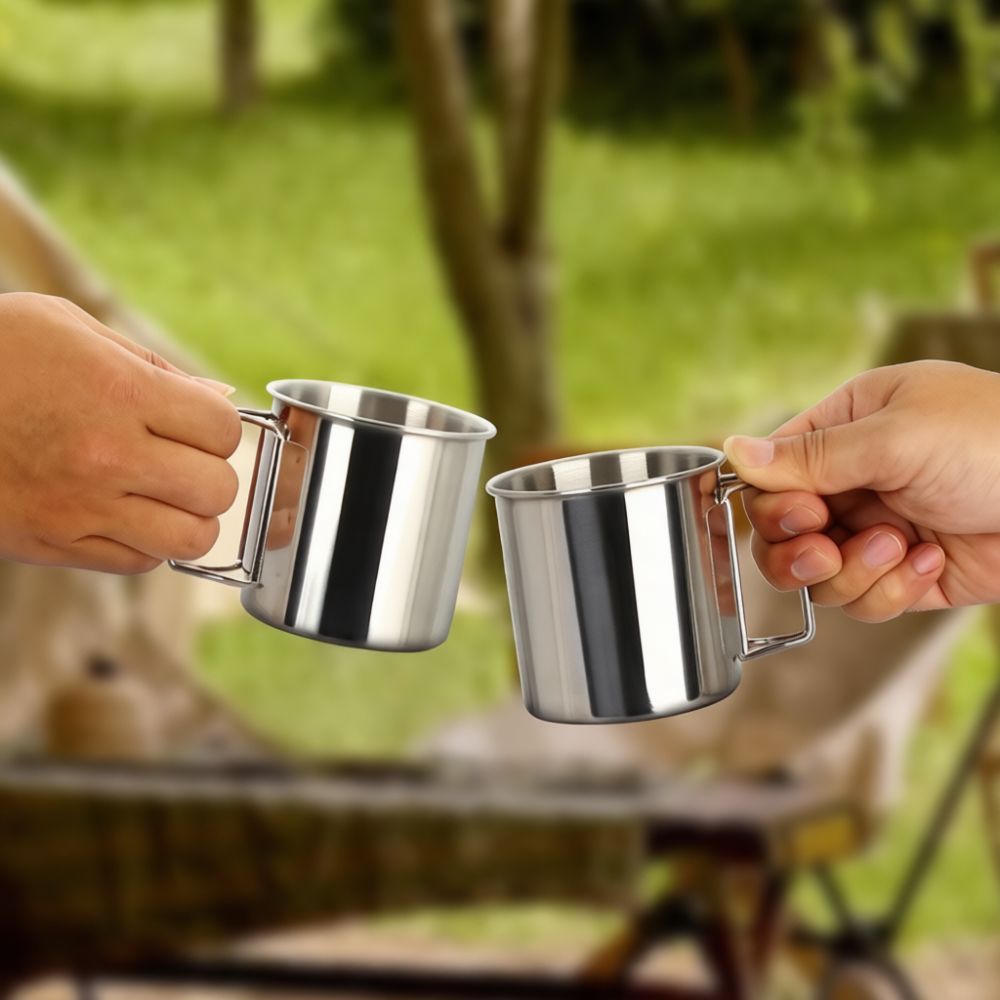 전문가용 캠핑 조리 도구 세트, 휴대용 스테인리스 스틸 - Camping Cooking Dining Set 리뷰 및 가격
