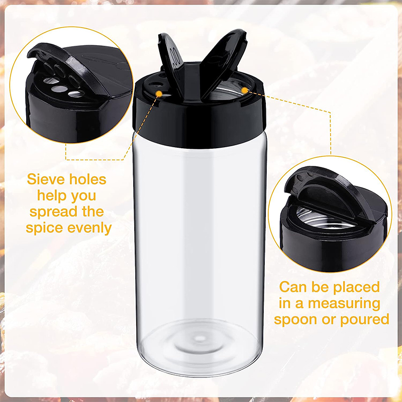 LMETJMA 투명 플라스틱 향신료 항아리, 셰이커 뚜 - Camping Cooking Container 리뷰 및 가격