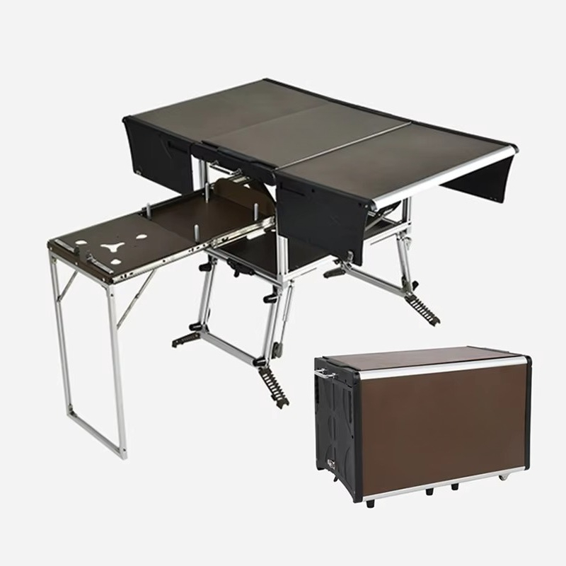 휴대용 캠핑 주방 세트 고품질 접이식 야외 캠핑 조리  - Quality Camping Cooking Set 리뷰 및 가격