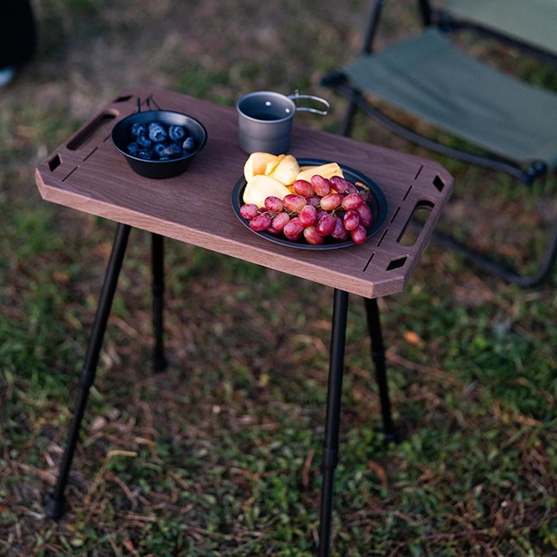 96H 휴대용 알루미늄 합금 접이식 캠핑 테이블, 높이 - Camping Cooking Table 리뷰 및 가격
