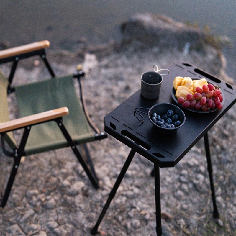 96H 휴대용 알루미늄 합금 접이식 캠핑 테이블, 높이 - Camping Cooking Table 리뷰 및 가격