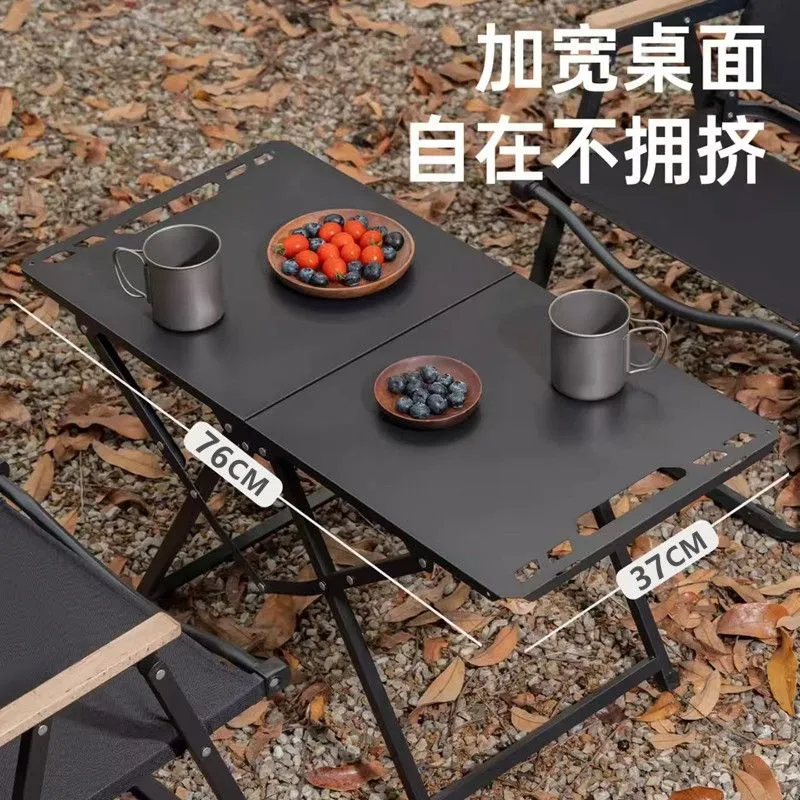 접이식 휴대용 캠핑 테이블 스테인리스 스틸 야외 식탁  - Camping Cooking Table 리뷰 및 가격