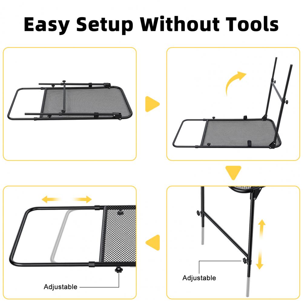 타이어 장착 캠핑 데스크, 테일게이트 파티, 피크닉,  - Camping Cooking Table 리뷰 및 가격