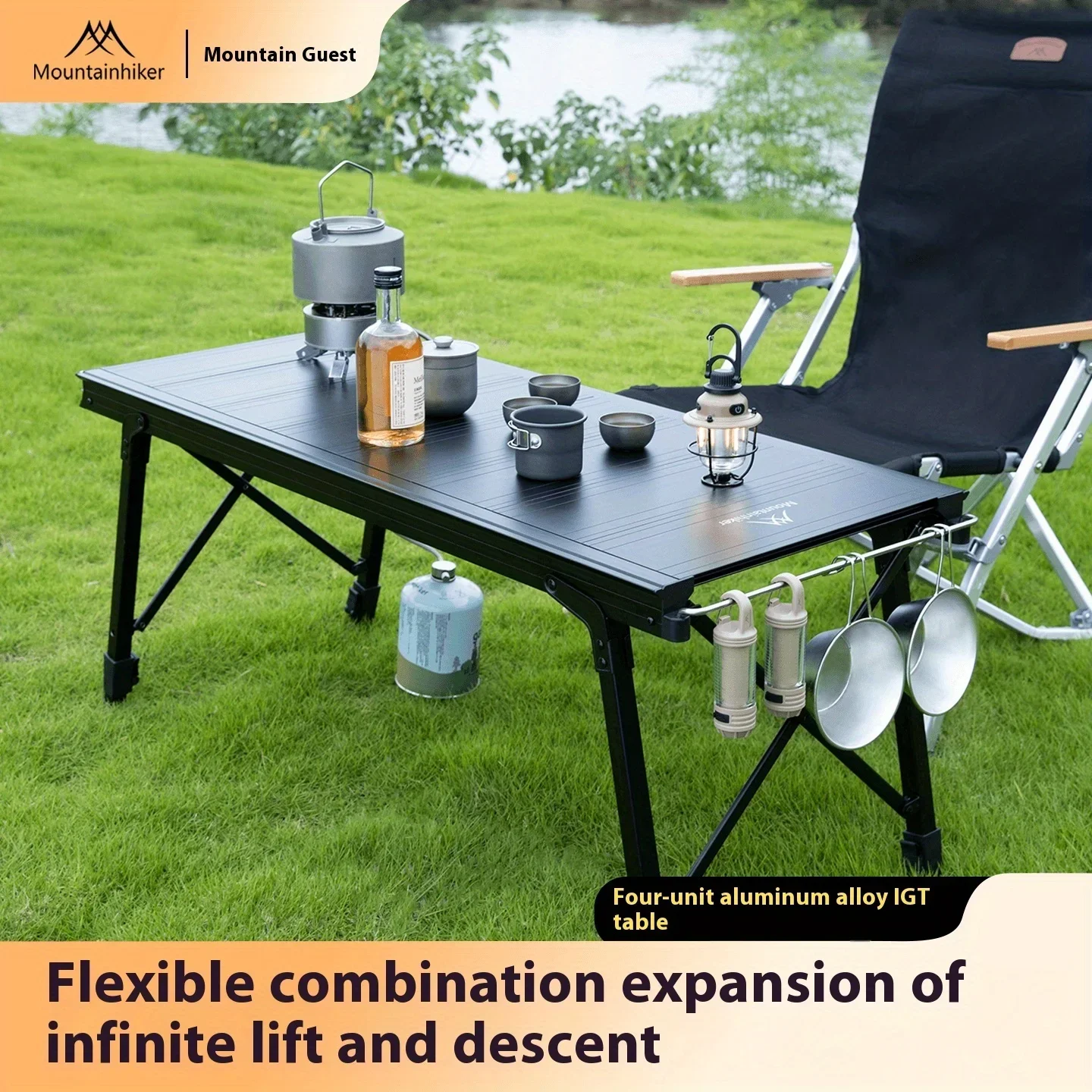 마운틴하이커 접이식 캠핑용 리프트 테이블, 휴대용 야외 - Camping Cooking Table 리뷰 및 가격