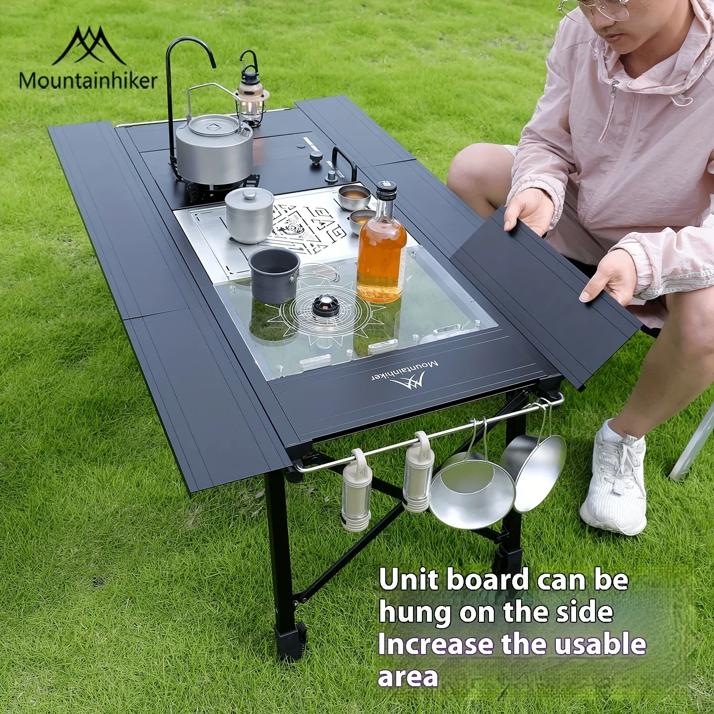 마운틴하이커 접이식 캠핑용 리프트 테이블, 휴대용 야외 - Camping Cooking Table 리뷰 및 가격